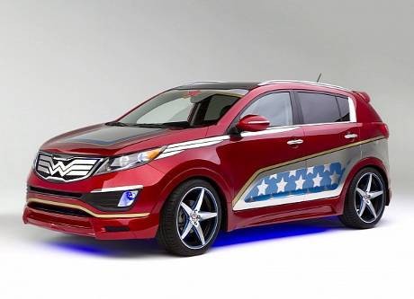 KIA Sportage Bertema Wonder Woman