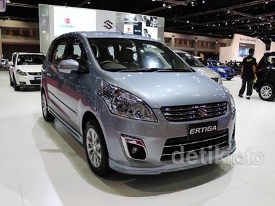 Wajah Suzuki Ertiga Matik
