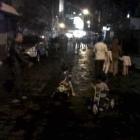 Balita Asyik Bersepeda di Car Free Night Braga