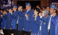 SBY terpilih sebagai Ketua Umum Partai Demokrat. Ia menggantikan posisi kosong ketua umum yang ditinggalkan Anas Urbaningrum karena kasus hukum.