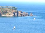 Pantai Lombok Terlihat Sangat Cantik dari Bukit Ini