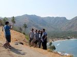 Pantai Lombok Terlihat Sangat Cantik dari Bukit Ini