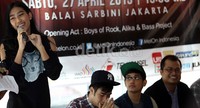 Konser yang akan digelar selama kurang lebih 3 jam itu nantinya juga akan mendatangkan bintang tamu Alika, Bassis project dan Boys of Rock.