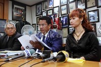 Hotman sendiri juga menegaskan bahwa kliennya memang tak bersalah. Mauludi/detikFoto.