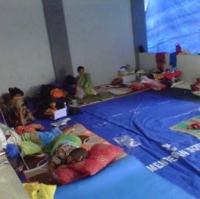 Korban Banjir Baleendah Keluhkan tak Ada Selimut dan Air Bersih
