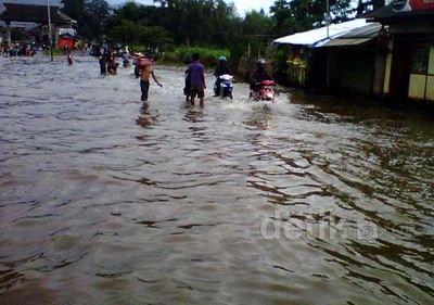 Baleendah dan Dayeuhkolot Terendam Banjir