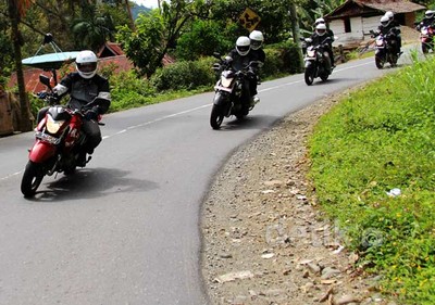 Touring Suzuki Inazuma di Sulsel