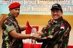 Irman Gusman Hadiri Sambung Rasa HUT Kopasus