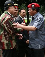 Irman Gusman Hadiri Sambung Rasa HUT Kopasus