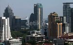 Langit Bangkok Dipenuhi Gedung Tinggi