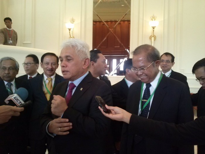 Hatta Minta Masukan Kepala Bappenas Myanmar Soal Ekspansi BUMN RI