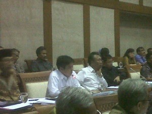 Komisi VI DPR-RI Usir Bos RNI dari Ruang Rapat