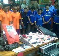 40 Tersangka Hasil Tangkapan Selama 10 Hari Digulung