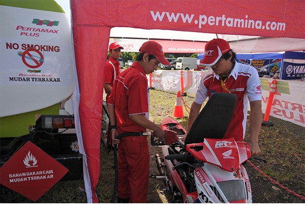 Pertamax Plus Menjadi Bahan  Bakar  Tunggal Kejuaraan Balap  