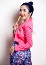 Senyuman Ceria Gisel