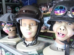 Masker Topeng Unik untuk Pemotor
