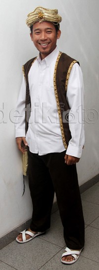 Sudah mirip orang India belum? Gus Mun/detikHOT.