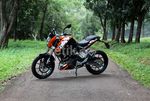 Tampang Garang KTM Duke 200