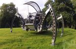 Robot Laba-laba Bermesin Diesel