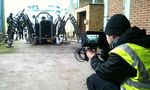 Robot Laba-laba Bermesin Diesel