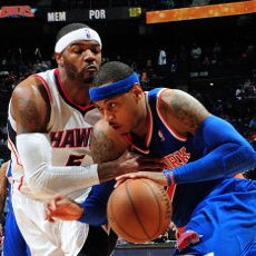 Melo 40 Poin, Knicks Capai Kemenangan 10 Beruntun