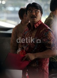 Ia berharap KPK segera memproses para tersangka ke pengadilan. Ramses/detikFoto.