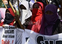Selain HTI, sebelumnya NU dan Muhammadiyah juga telah menolak RUU ini. Ramses/detikFoto.