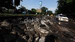 Jalan KH Noer Ali Mulai Diperbaiki