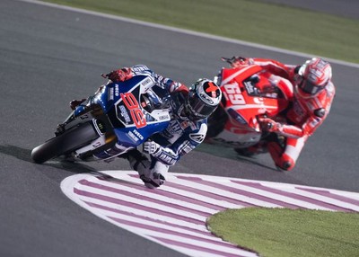 Aksi Pertama di Seri Pertama MotoGP 2013