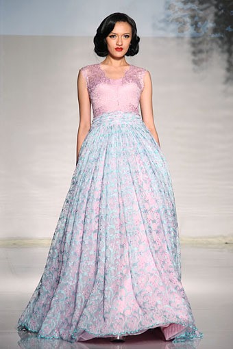 Jakarta, Indonesia - 04 April 2013. Andreas Odang Sweet Love. Bazaar Wedding Exhibition 2013 at Ballroom Hotel Ritz Carlton. Pacific Place. Jakarta. [Foto: Mohammad Abduh/Wolipop]