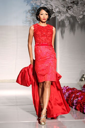 Jakarta, Indonesia - 04 April 2013. Andreas Odang Sweet Love. Bazaar Wedding Exhibition 2013 at Ballroom Hotel Ritz Carlton. Pacific Place. Jakarta. [Foto: Mohammad Abduh/Wolipop]