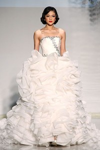 Jakarta, Indonesia - 04 April 2013. Andreas Odang Sweet Love. Bazaar Wedding Exhibition 2013 at Ballroom Hotel Ritz Carlton. Pacific Place. Jakarta. [Foto: Mohammad Abduh/Wolipop]