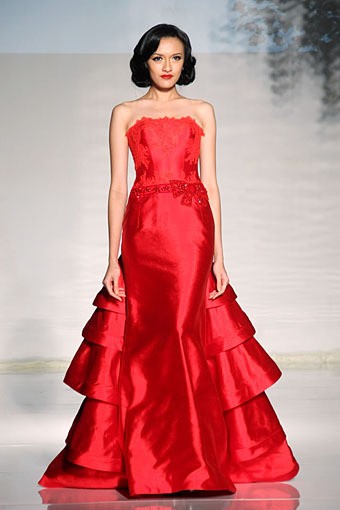 Jakarta, Indonesia - 04 April 2013. Andreas Odang Sweet Love. Bazaar Wedding Exhibition 2013 at Ballroom Hotel Ritz Carlton. Pacific Place. Jakarta. [Foto: Mohammad Abduh/Wolipop]