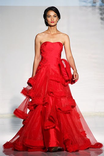 Jakarta, Indonesia - 04 April 2013. Andreas Odang Sweet Love. Bazaar Wedding Exhibition 2013 at Ballroom Hotel Ritz Carlton. Pacific Place. Jakarta. [Foto: Mohammad Abduh/Wolipop]