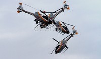 Pesawat helikopter angkut ringan serba guna akan ambil bagian dalam HUT TNI AU nanti. Gus Mun/detikFoto.