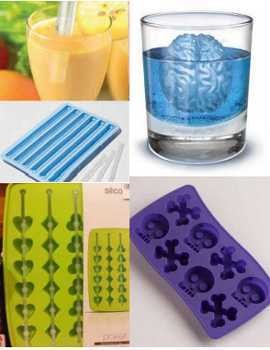 Yuk Bikin Es Batu Bentuk Otak dan Tengkorak!