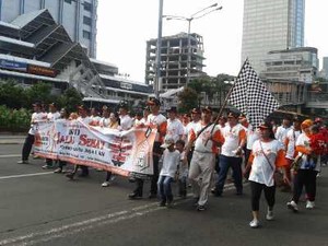Ketua DKPP Sesalkan Bawaslu Tak Gabung Jalan Sehat KPU