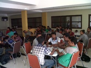 51 Imigran Asal Myanmar dan Timteng Diamankan di Perairan Serang