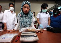 Sabu sebanyak 615,8 gram dimusnahkan BNN.