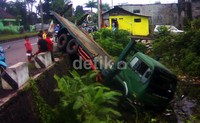 Beruntung tidak ada korban jiwa dalam insiden ini. Kristiadi/detikcom.