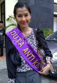 Ardina Rasti terpilih menjadi duta Anti Kekerasan Dalam Pacaran. (dok. detikHOT)