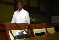 Rapat Dahlan dengan Komisi VI DPR hari ini membahas sejumlah persoalan seperti rencana penyertaan modal negara (PMN) ke BUMN, merger BUMN, tenaga kerja outsourcing di BUMN, pembentukan anak usaha Pelindo I, II, III, dan IV, serta pemanfaatan aset tak terpakai BUMN. Ramses/detikFoto.