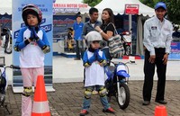 Anak-anak yang mengikuti acara ini berusia 6 sampai 10 tahun.