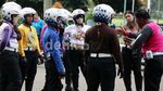 Polwan Cantik Latihan Moge