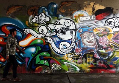 Coretan dan Mural Diminta Dibersihkan