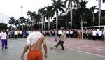 SBY Senam Pagi di Monas