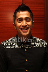 Irfan Hakim yang selalu ceria. Gusmun/detikFoto.
