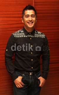 Irfan tampak berseri-seri. Gusmun/detikFoto.