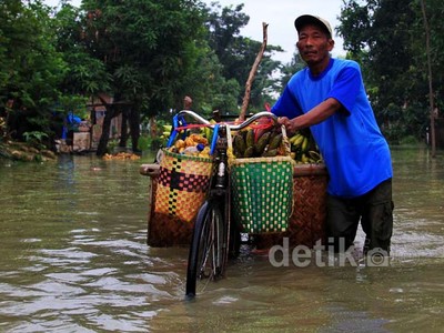 Banjir di Bojonegoro Meluas