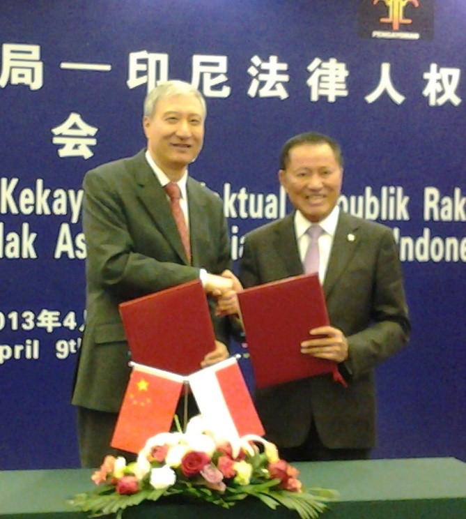 Indonesia-China Tingkatkan Kerjasama di Bidang Hak Cipta